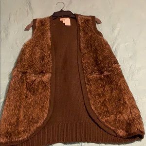 Faux Fur Vest